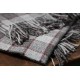 Grey & Scarlet check throws BBT02